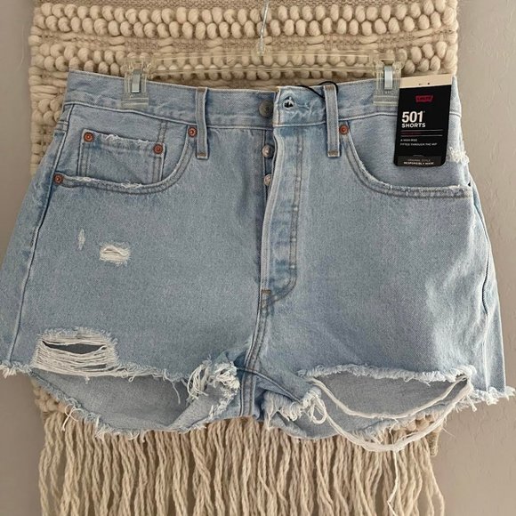 501 HIGH RISE WOMEN'S SHORTS